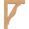 Ekena Millwork Funston Block Smooth Bracket w/ Offset Brace, Western Red Cedar, 7 1/2"W x 32"D x 44"H BKT0806X32X44FST05SWR - alternate 3